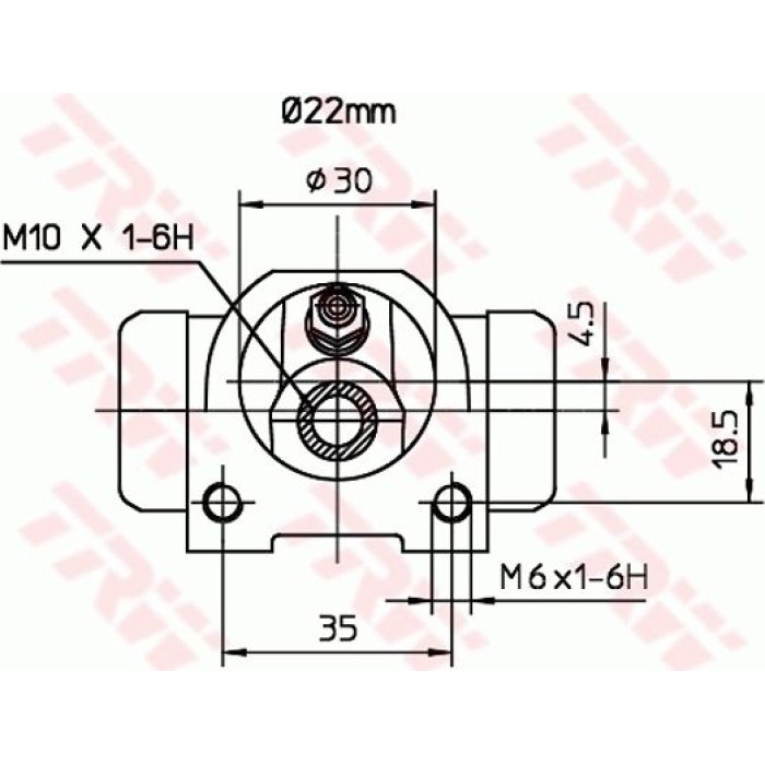 TRW BWH376 Radbremszylinder TRW BWH376 Radbremszylinder