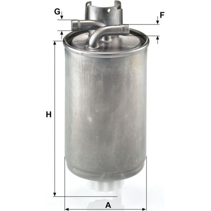 Mann-Filter WK 829 Kraftstofffilter Mann-Filter WK 829 Kraftstofffilter