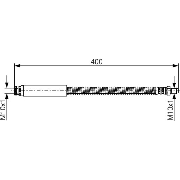 BOSCH 1 987 481 358 Bremsschlauch