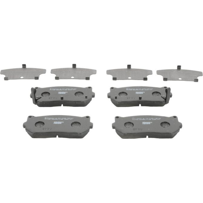 Ferodo FDB1569 Bremsbelagsatz, Scheibenbremse PREMIER ECO FRICTION Ferodo FDB1569 Bremsbelagsatz, Scheibenbremse PREMIER ECO FRICTION
