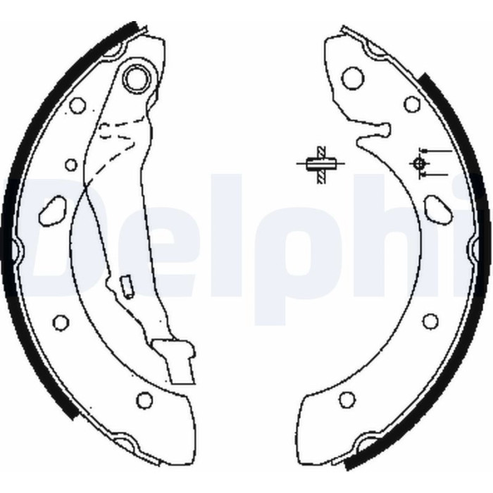 Delphi LS1843 Bremsbackensatz