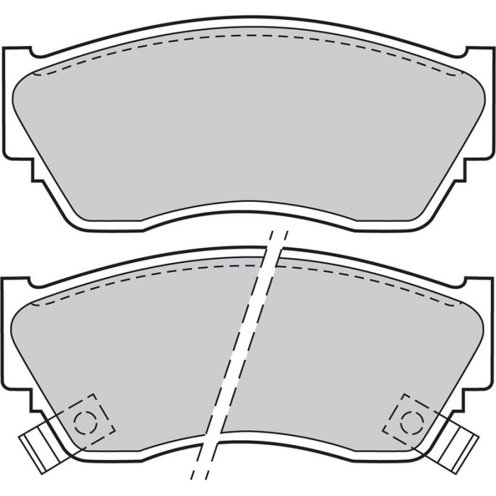Valeo 598628 Bremsbelagsatz, Scheibenbremse Valeo 598628 Bremsbelagsatz, Scheibenbremse