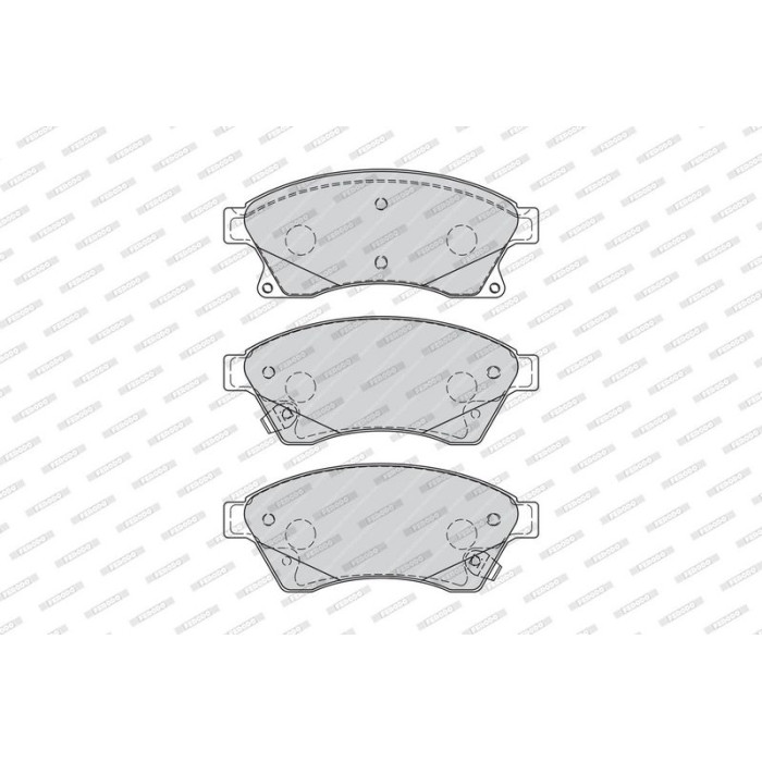 Ferodo FDB4262 Bremsbelagsatz, Scheibenbremse PREMIER ECO FRICTION Ferodo FDB4262 Bremsbelagsatz, Scheibenbremse PREMIER ECO FRICTION