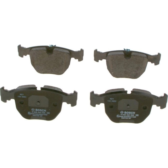 BOSCH 0 986 494 028 Bremsbelagsatz, Scheibenbremse BOSCH 0 986 494 028 Bremsbelagsatz, Scheibenbremse