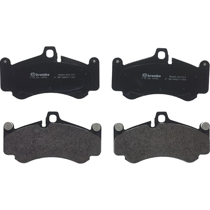 Brembo P 65 032 Bremsbelagsatz, Scheibenbremse PRIME LINE