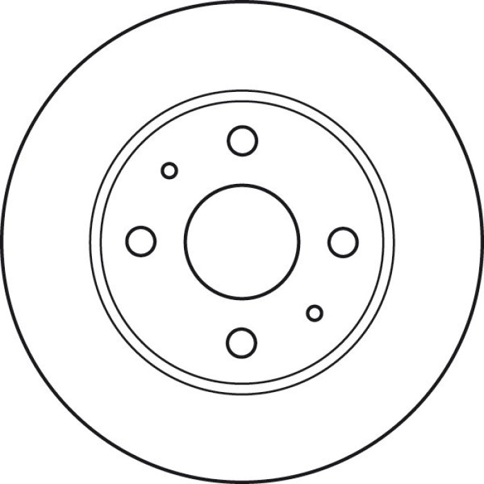TRW DF4887 Bremsscheibe