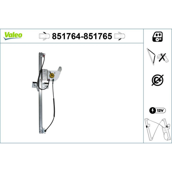 Valeo 851765 Fensterheber Valeo 851765 Fensterheber