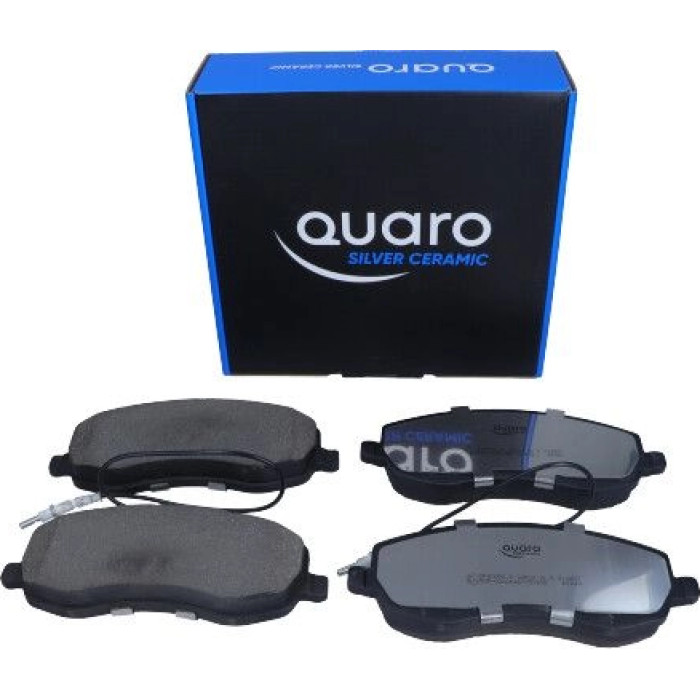 QUARO QP0009C Bremsbelagsatz, Scheibenbremse SILVER CERAMIC