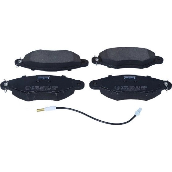 Maxgear 19-0555 Bremsbelagsatz, Scheibenbremse