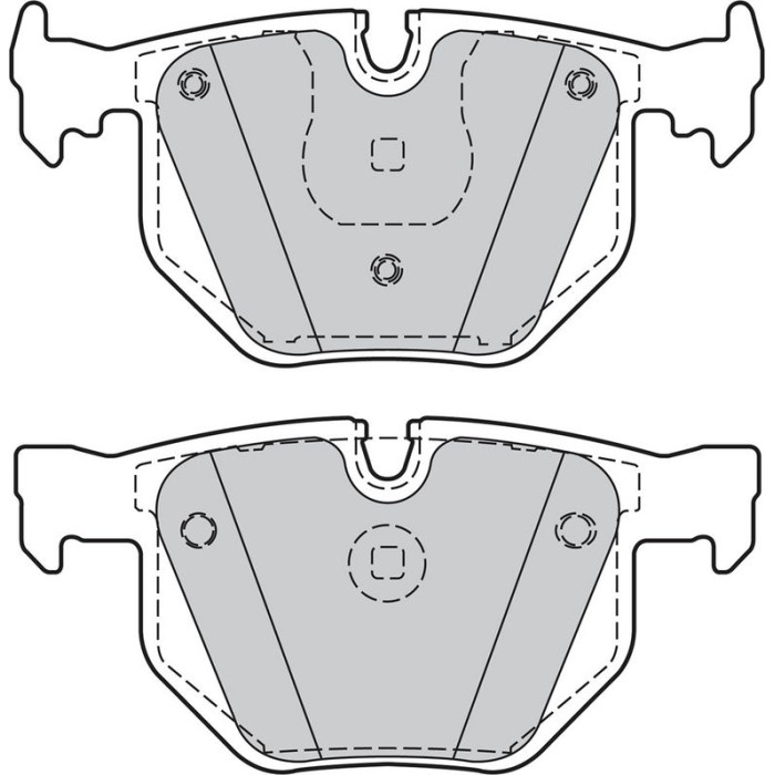 Valeo 598411 Bremsbelagsatz, Scheibenbremse Valeo 598411 Bremsbelagsatz, Scheibenbremse