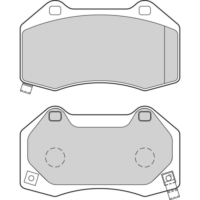 Valeo 302659 Bremsbelagsatz, Scheibenbremse ESSENTIAL