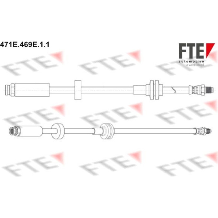 FTE 9240670 Bremsschlauch FTE 9240670 Bremsschlauch