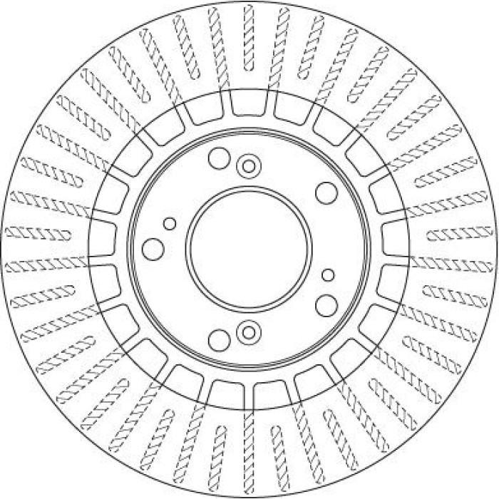 TRW DF6493 Bremsscheibe TRW DF6493 Bremsscheibe
