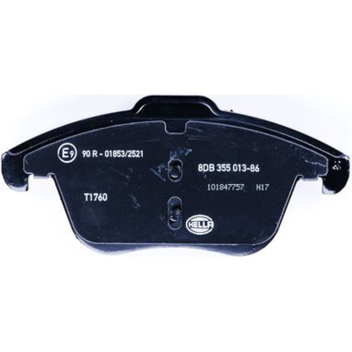Hella 8DB 355 013-861 Bremsbelagsatz, Scheibenbremse