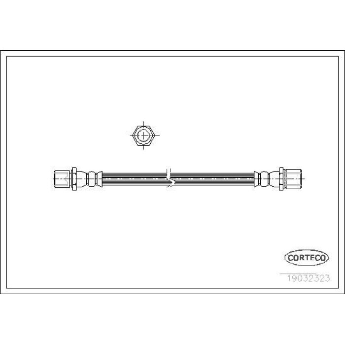 Corteco 19032323 Bremsschlauch