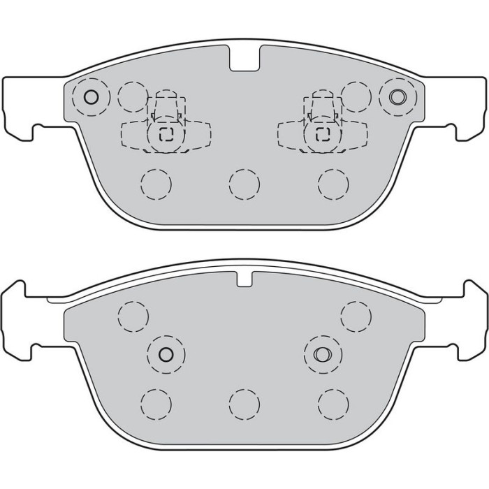 Valeo 601381 Bremsbelagsatz, Scheibenbremse Valeo 601381 Bremsbelagsatz, Scheibenbremse