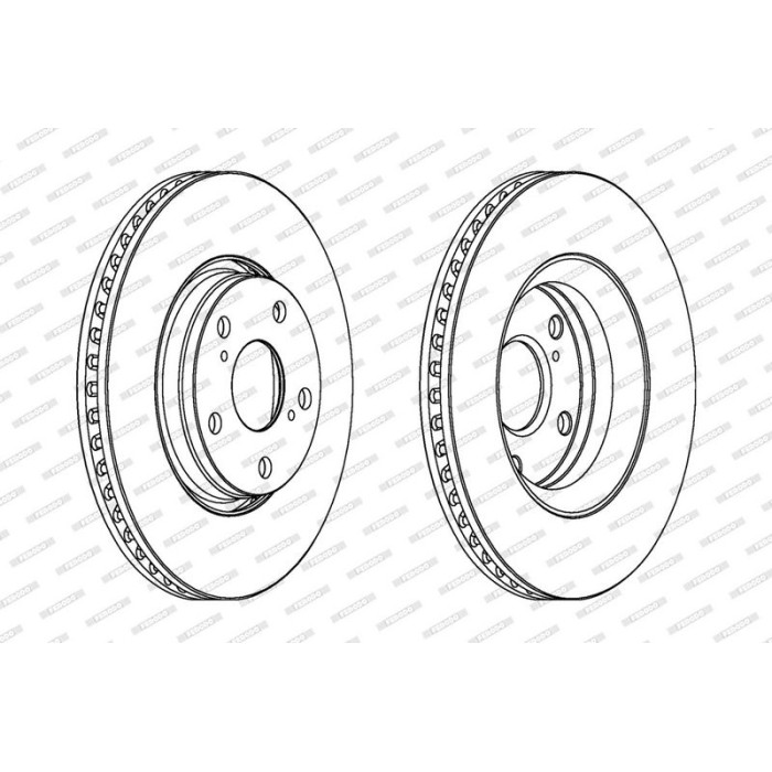 Ferodo DDF1756C Bremsscheibe PREMIER