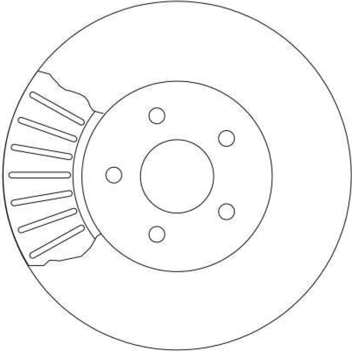 TRW DF4147 Bremsscheibe 2 x TRW DF4147 Bremsscheibe 2 x