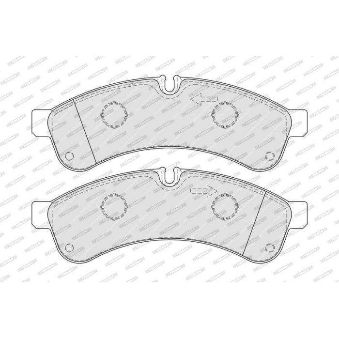 Ferodo FVR4039 Bremsbelagsatz, Scheibenbremse PREMIER ECO FRICTION Ferodo FVR4039 Bremsbelagsatz, Scheibenbremse PREMIER ECO FRICTION