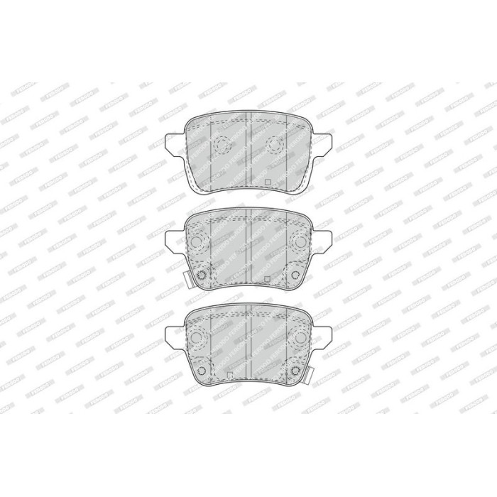 Ferodo FDB4879 Bremsbelagsatz, Scheibenbremse PREMIER ECO FRICTION Ferodo FDB4879 Bremsbelagsatz, Scheibenbremse PREMIER ECO FRICTION