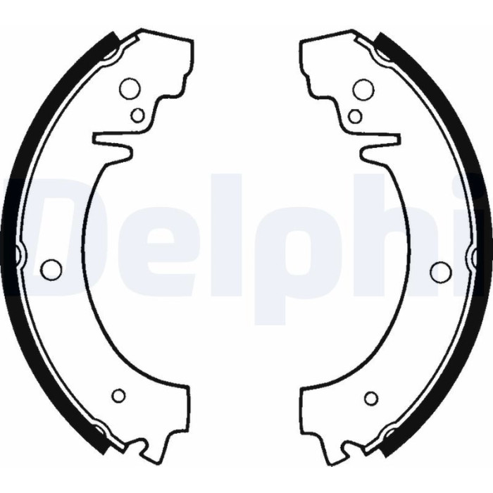 Delphi LS1219 Bremsbackensatz