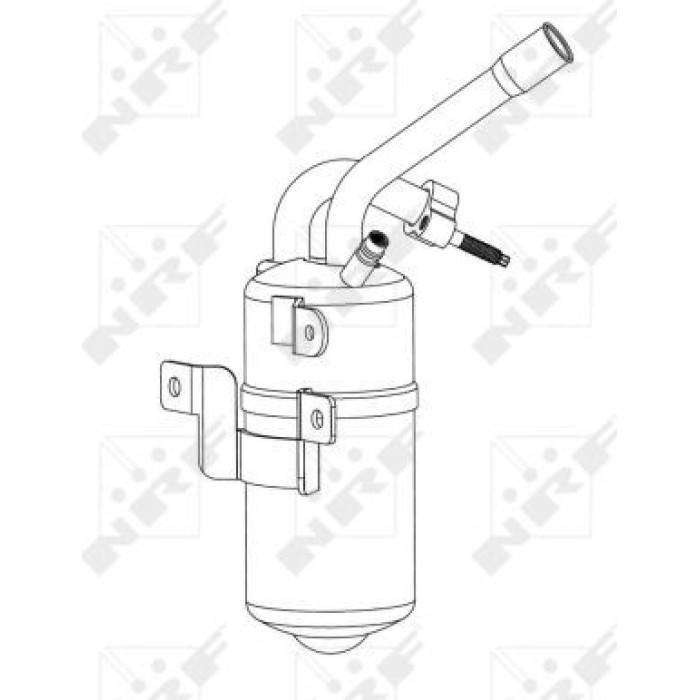 NRF 33358 Trockner, Klimaanlage EASY FIT