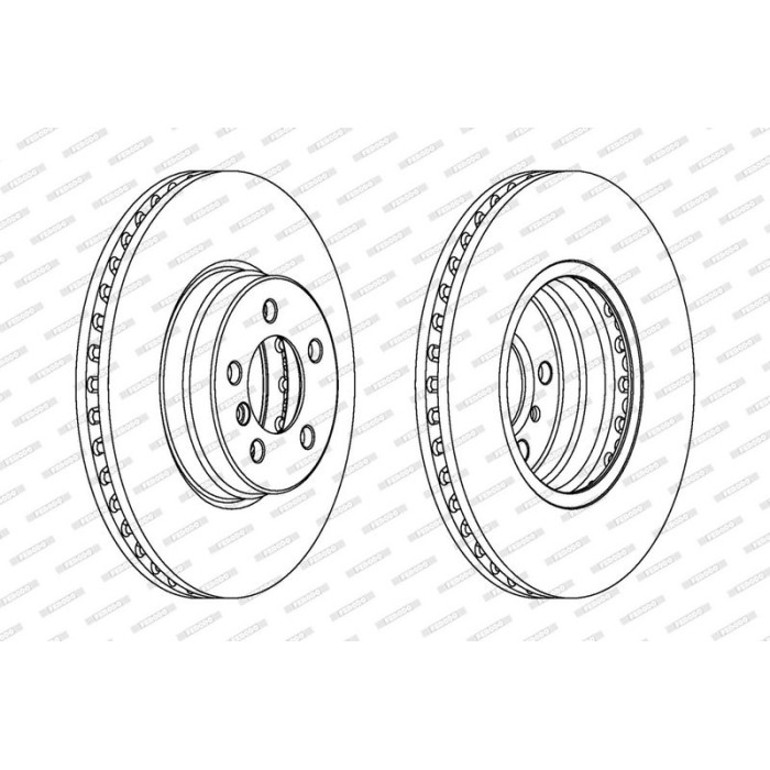 Ferodo DDF1436C-1 Bremsscheibe PREMIER Ferodo DDF1436C-1 Bremsscheibe PREMIER