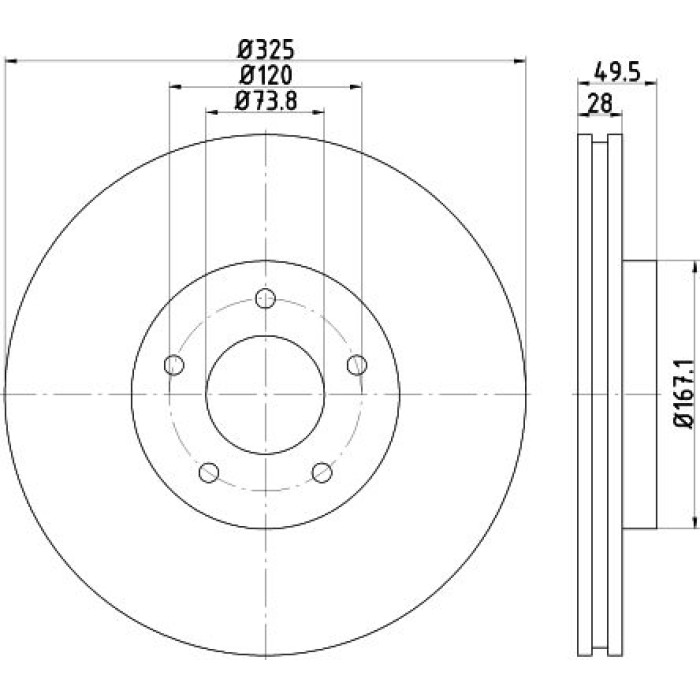 Textar 92184903 Bremsscheibe PRO Textar 92184903 Bremsscheibe PRO