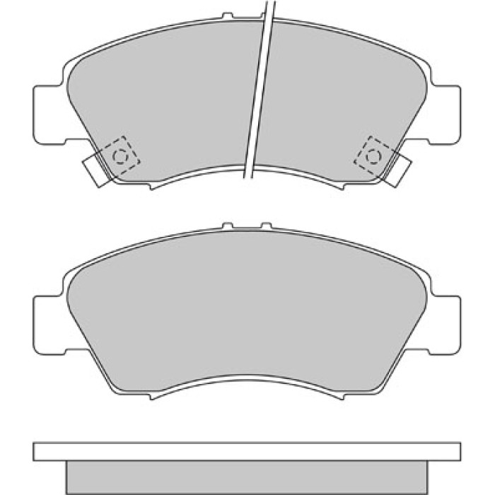 Metzger 1170230 Bremsbelagsatz, Scheibenbremse Metzger 1170230 Bremsbelagsatz, Scheibenbremse