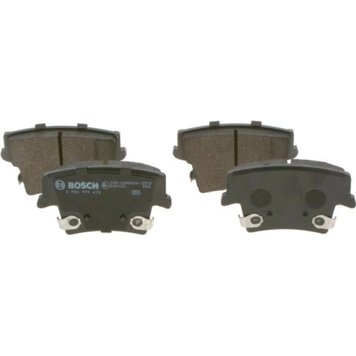 BOSCH 0 986 494 678 Bremsbelagsatz, Scheibenbremse BOSCH 0 986 494 678 Bremsbelagsatz, Scheibenbremse