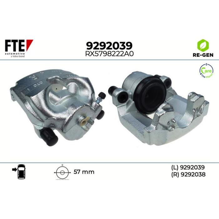 FTE 9292039 Bremssattel