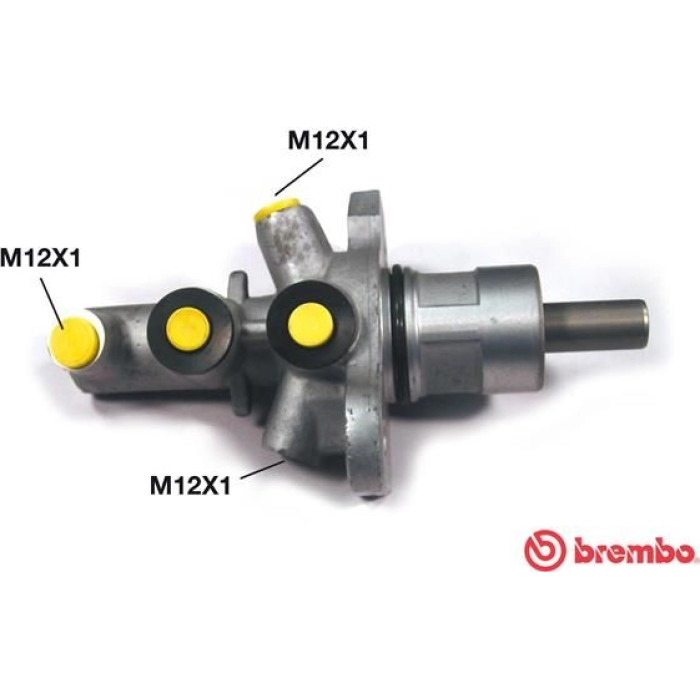 Brembo M 06 019 Hauptbremszylinder ESSENTIAL LINE Brembo M 06 019 Hauptbremszylinder ESSENTIAL LINE