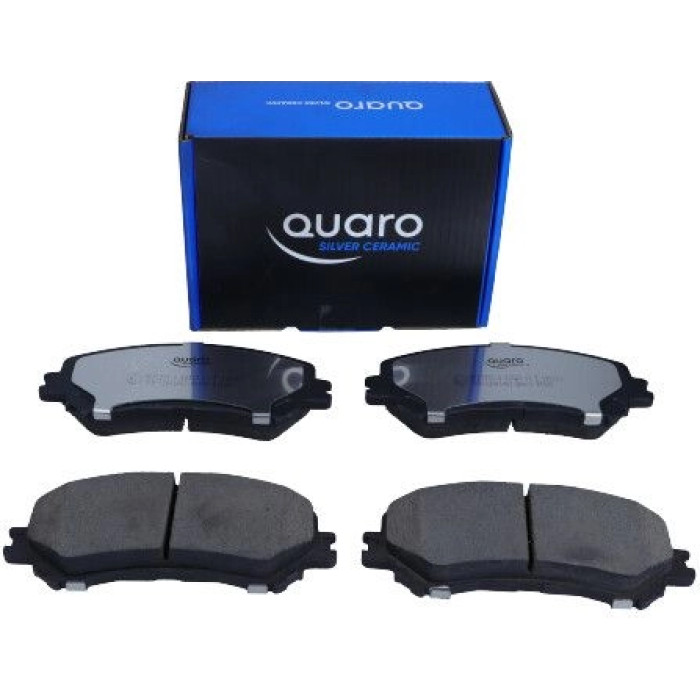 QUARO QP7137C Bremsbelagsatz, Scheibenbremse SILVER CERAMIC