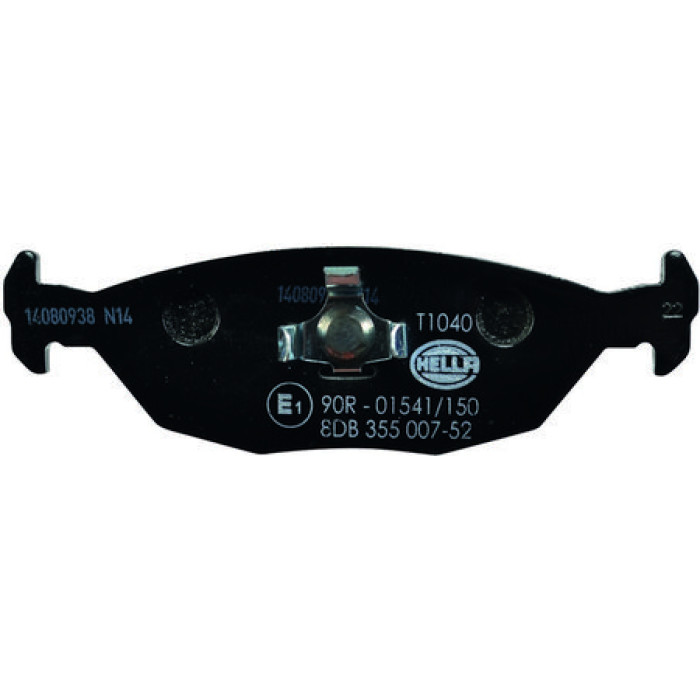 Hella 8DB 355 007-521 Bremsbelagsatz, Scheibenbremse Hella 8DB 355 007-521 Bremsbelagsatz, Scheibenbremse