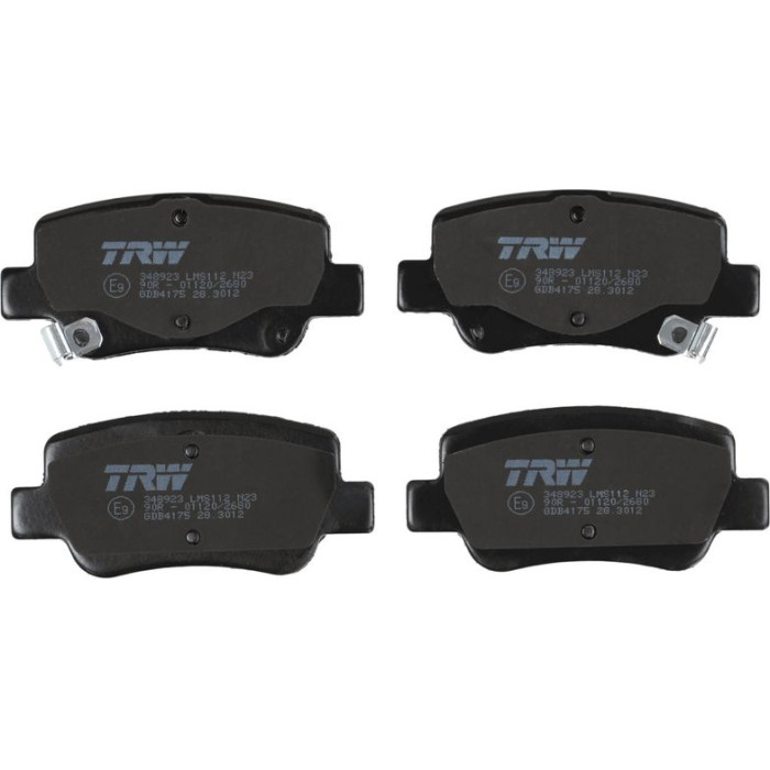 TRW GDB4175 Bremsbelagsatz, Scheibenbremse COTEC TRW GDB4175 Bremsbelagsatz, Scheibenbremse COTEC