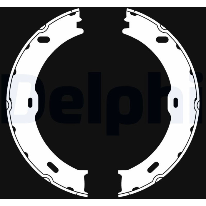 Delphi LS2018 Bremsbackensatz, Feststellbremse