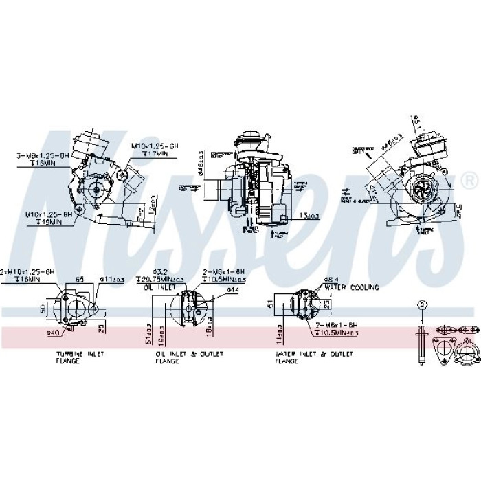 Nissens Turbolader 93216 Nissens Turbolader 93216