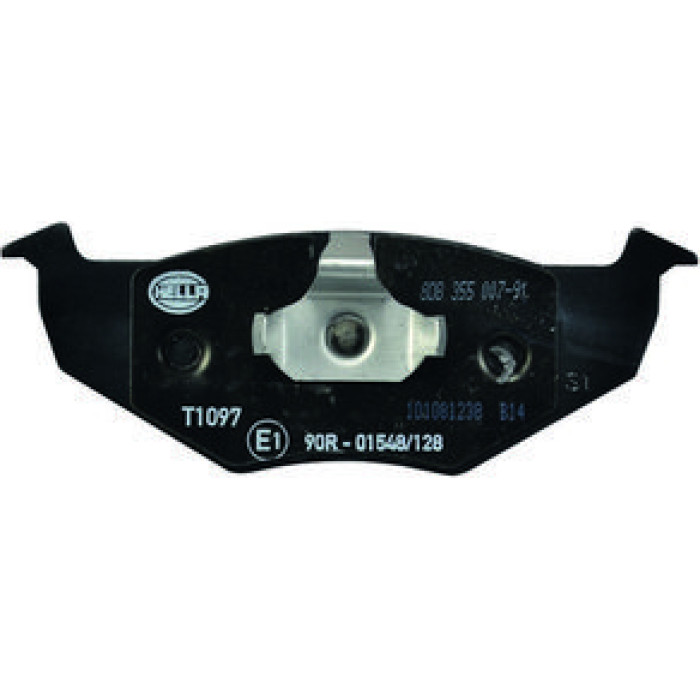 Hella 8DB 355 007-911 Bremsbelagsatz, Scheibenbremse Hella 8DB 355 007-911 Bremsbelagsatz, Scheibenbremse