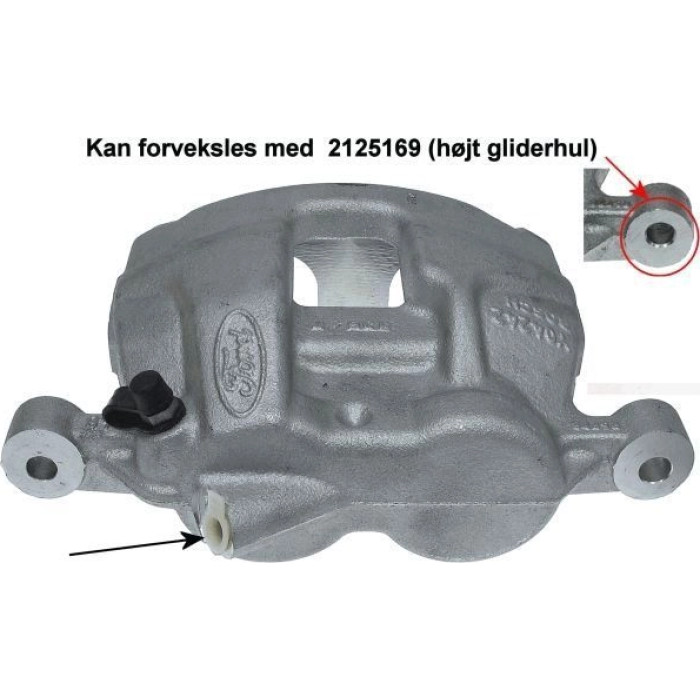Hella Pagid 8AC 355 387-311 Bremssattel
