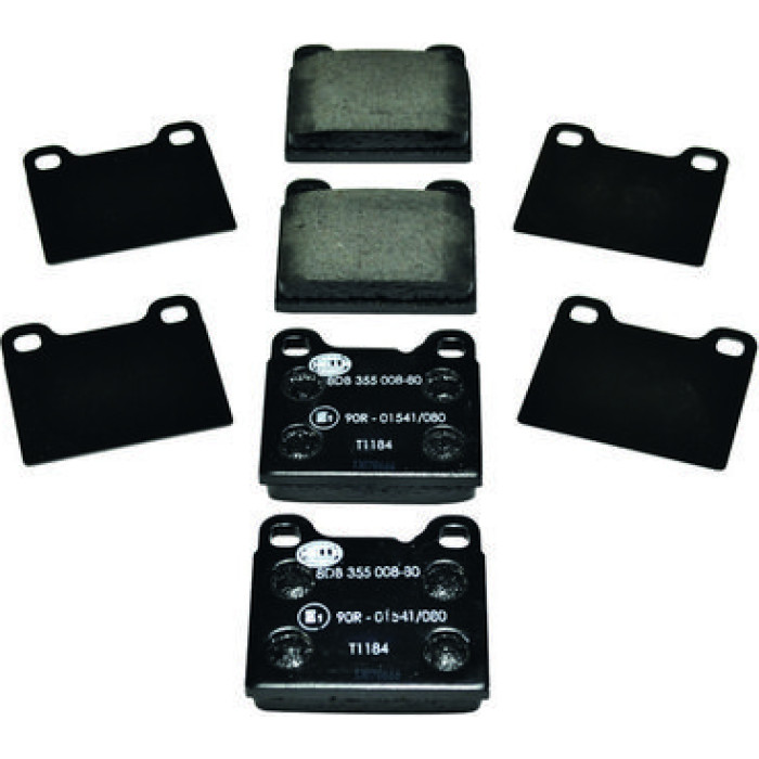 Bremsbelagsatz, Scheibenbremse 8DB 355 008-801 Bremsbelagsatz, Scheibenbremse 8DB 355 008-801
