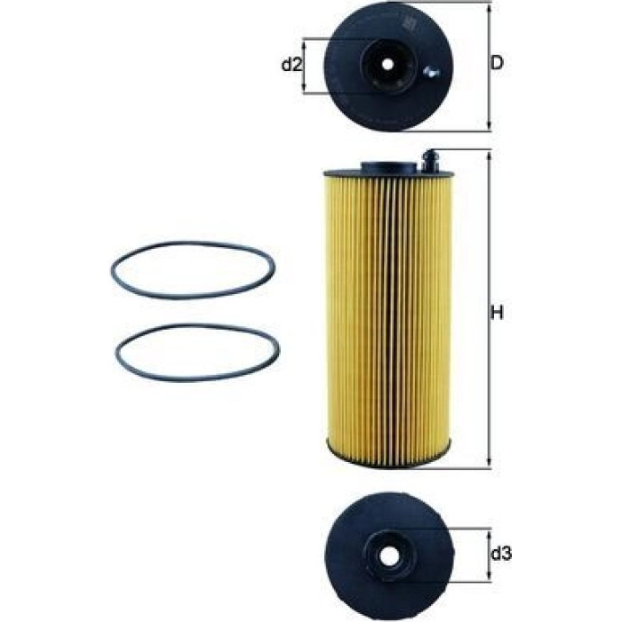 Knecht OX 1059D Ölfilter Knecht OX 1059D Ölfilter
