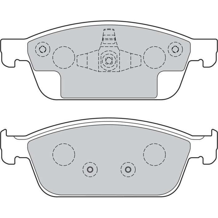 Valeo 601373 Bremsbelagsatz, Scheibenbremse