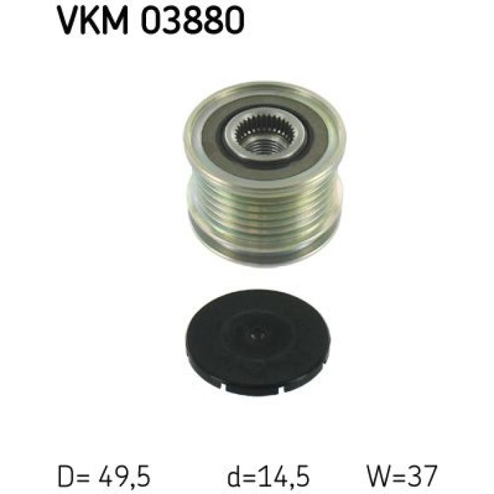 SKF VKM 03880 Generatorfreilauf SKF VKM 03880 Generatorfreilauf