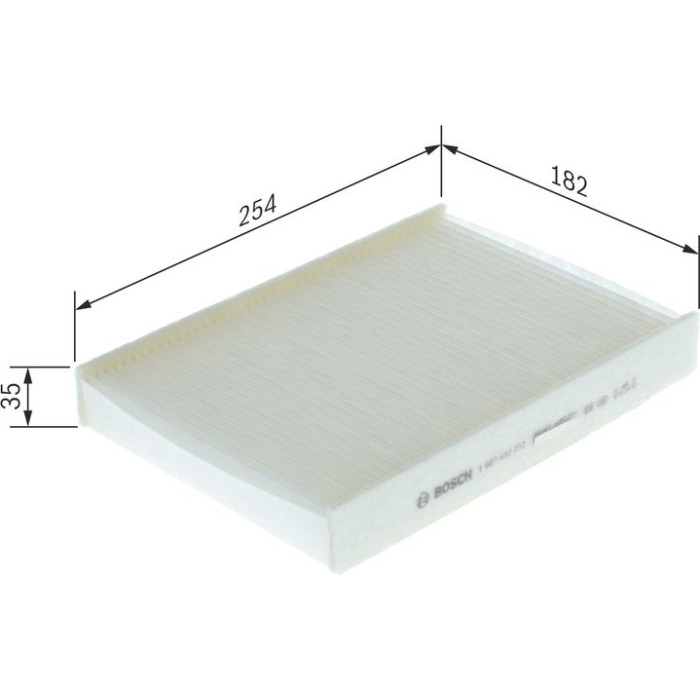 BOSCH 1 987 432 272 Innenraumfilter FILTER+ BOSCH 1 987 432 272 Innenraumfilter FILTER+
