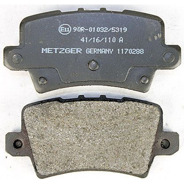 Bremsbelagsatz, Scheibenbremse 1170288 Bremsbelagsatz, Scheibenbremse 1170288