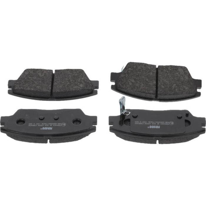 Ferodo FDB5432 Bremsbelagsatz, Scheibenbremse PREMIER ECO FRICTION Ferodo FDB5432 Bremsbelagsatz, Scheibenbremse PREMIER ECO FRICTION
