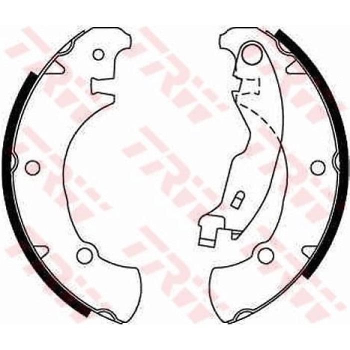 TRW GS8654 Bremsbackensatz TRW GS8654 Bremsbackensatz