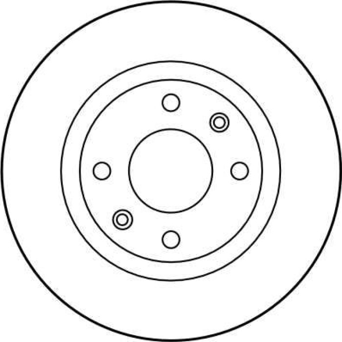 TRW DF2808 Bremsscheibe