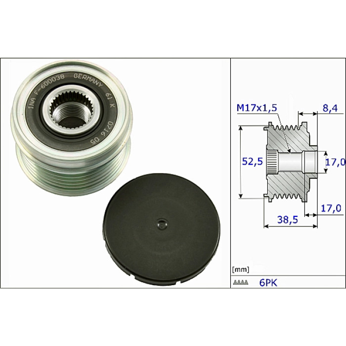 Generatorfreilauf 535 0273 10 Generatorfreilauf 535 0273 10