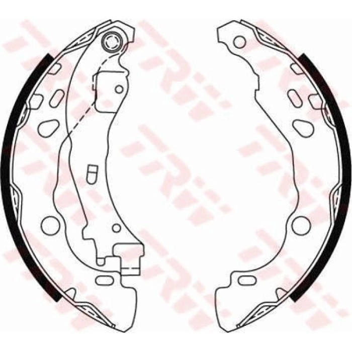 TRW GS8474 Bremsbackensatz TRW GS8474 Bremsbackensatz